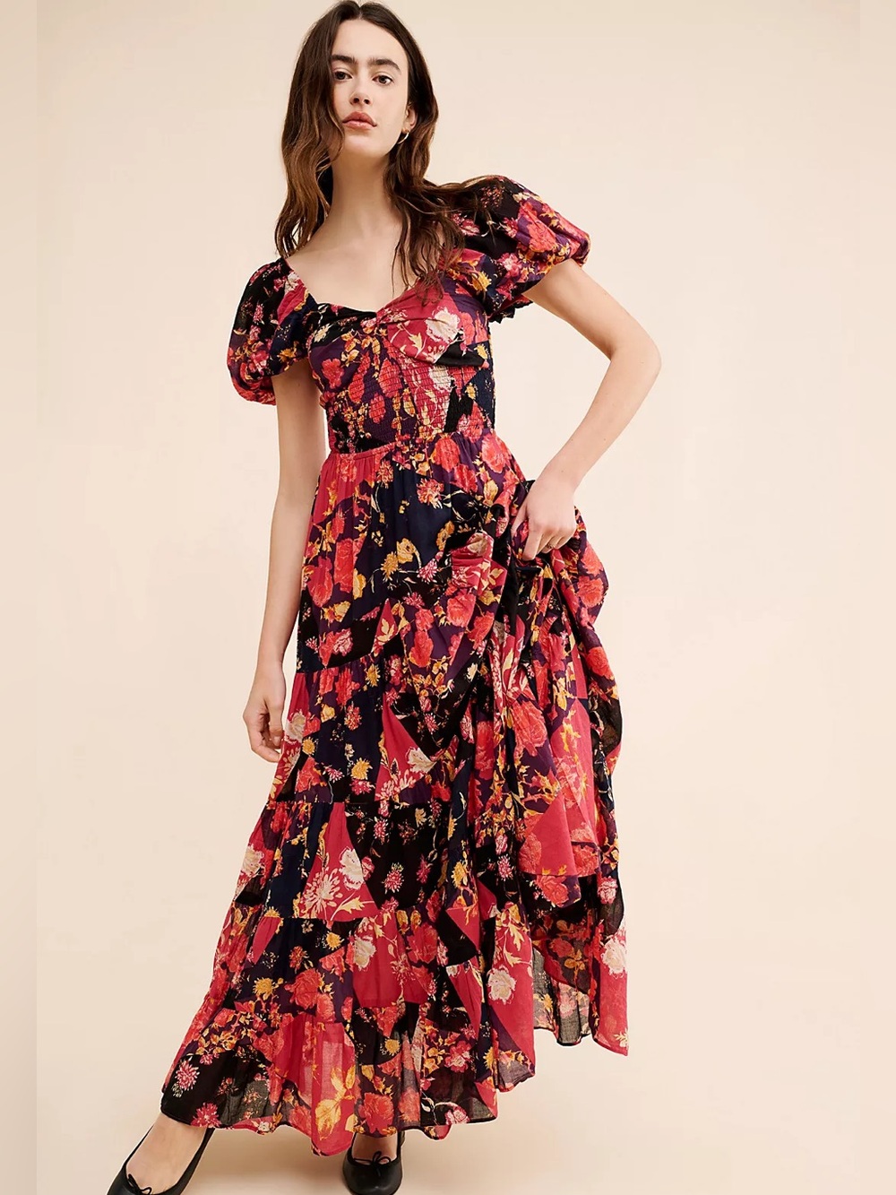 Free People Sundrenched Maxi Dress